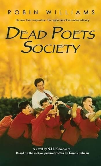 جلد کتاب Dead poets society