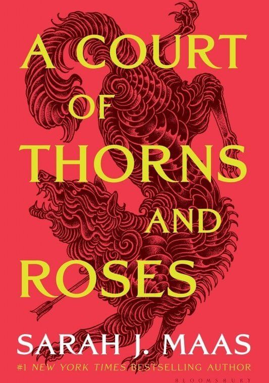 جلد کتاب A Court Of Thorns And Roses