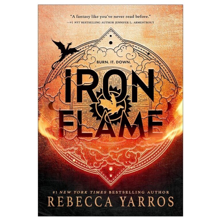 جلد کتاب Iron Flame