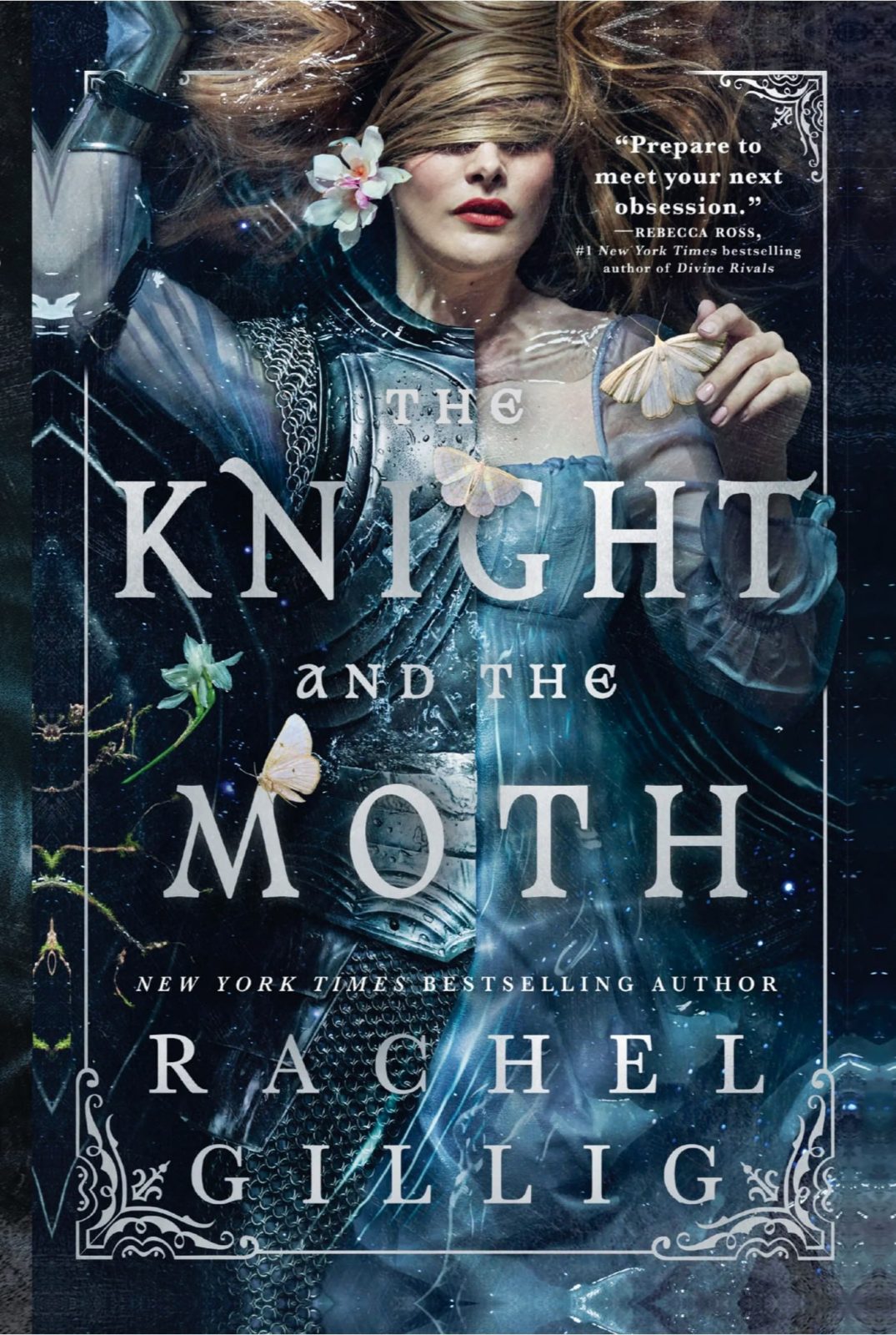 جلد کتاب The knight and the moth
